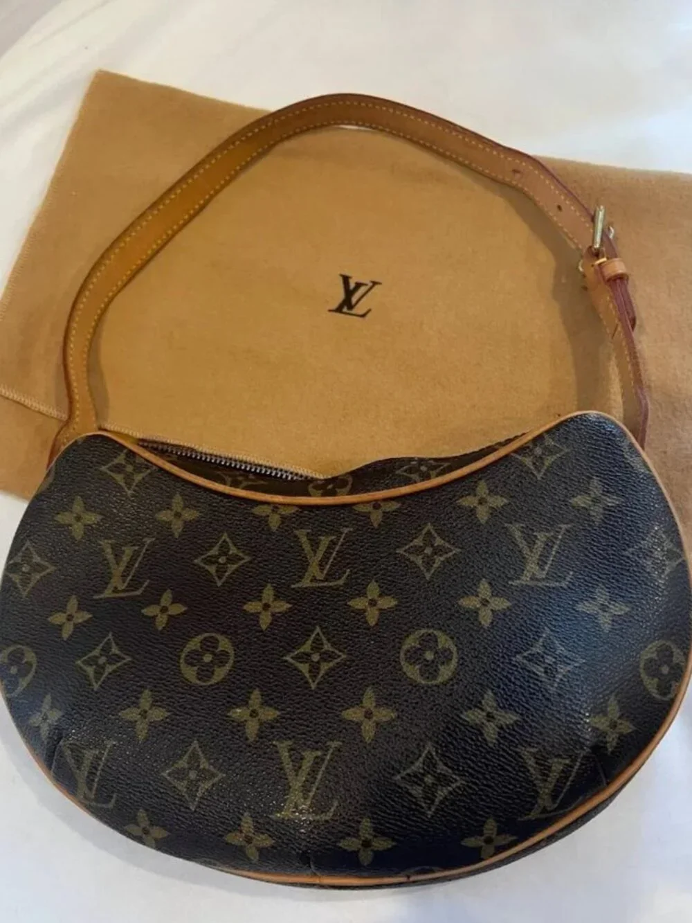 Louis Vuitton Monogram Croissant PM Shoulder Bag